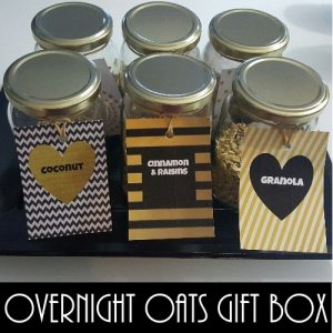 overnight oats gift box