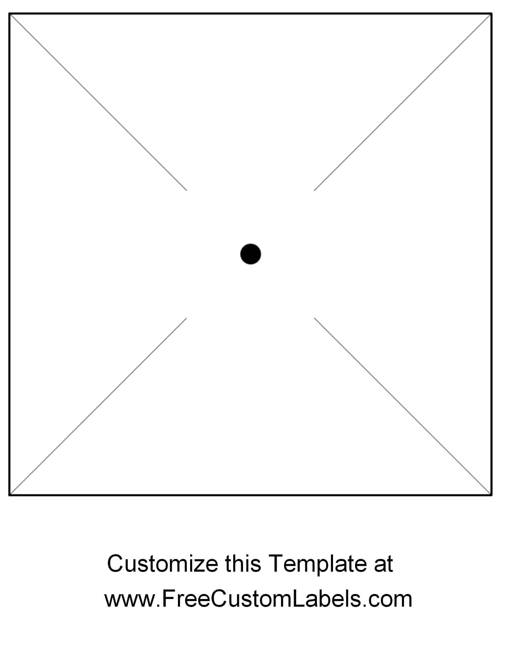 Printable Pinwheel Template